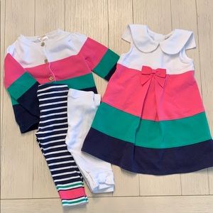 Gymboree Stripes and Anchor Matching Set